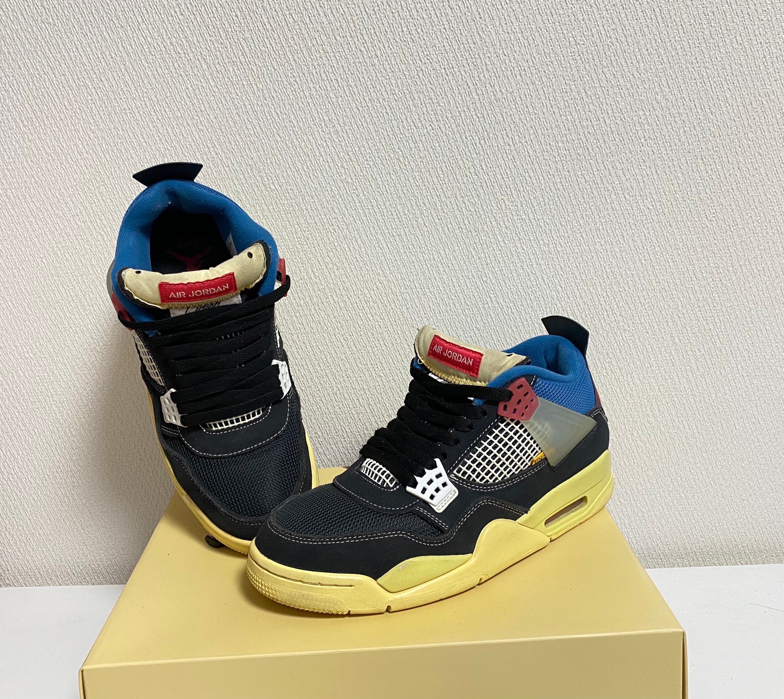 UNION × Nike Air Jordan 4 "Off Noir"