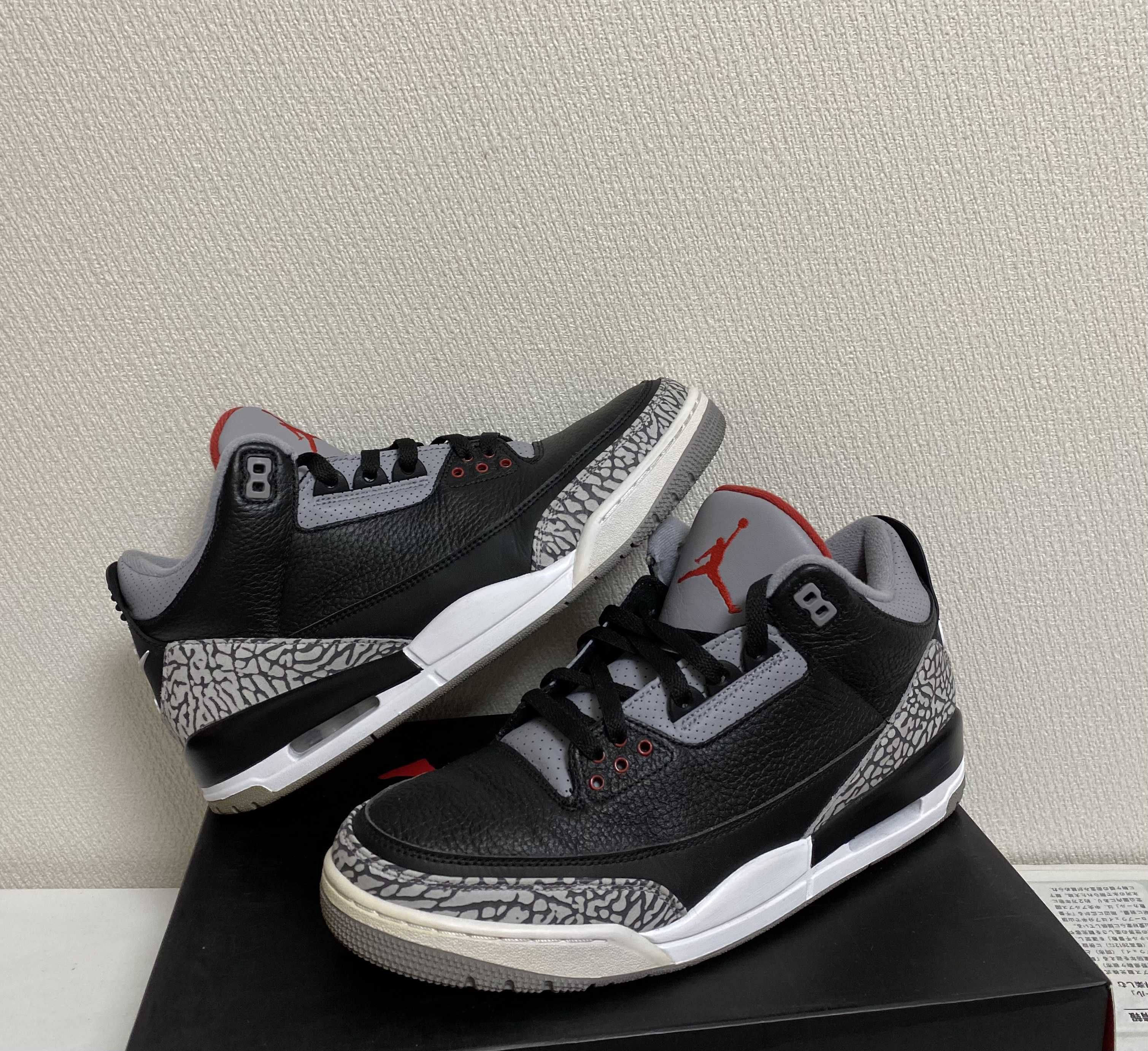 Nike Air Jordan 3 Retro OG "Black Cement" (2018)