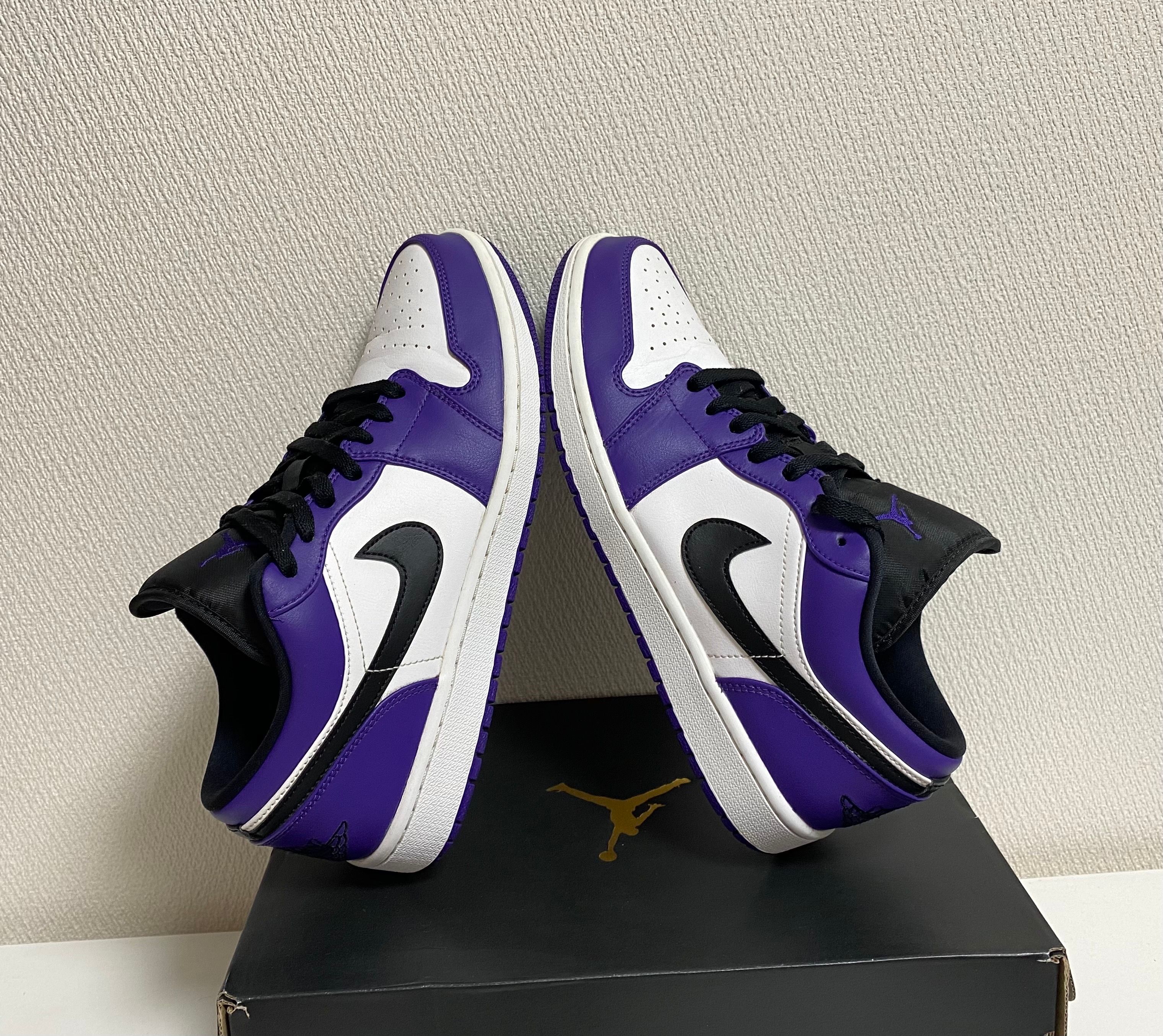 NIKE AIR JORDAN 1 LOW "COURT PURPLE"