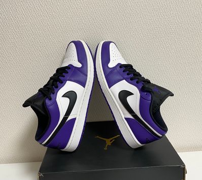 NIKE AIR JORDAN 1 LOW "COURT PURPLE"