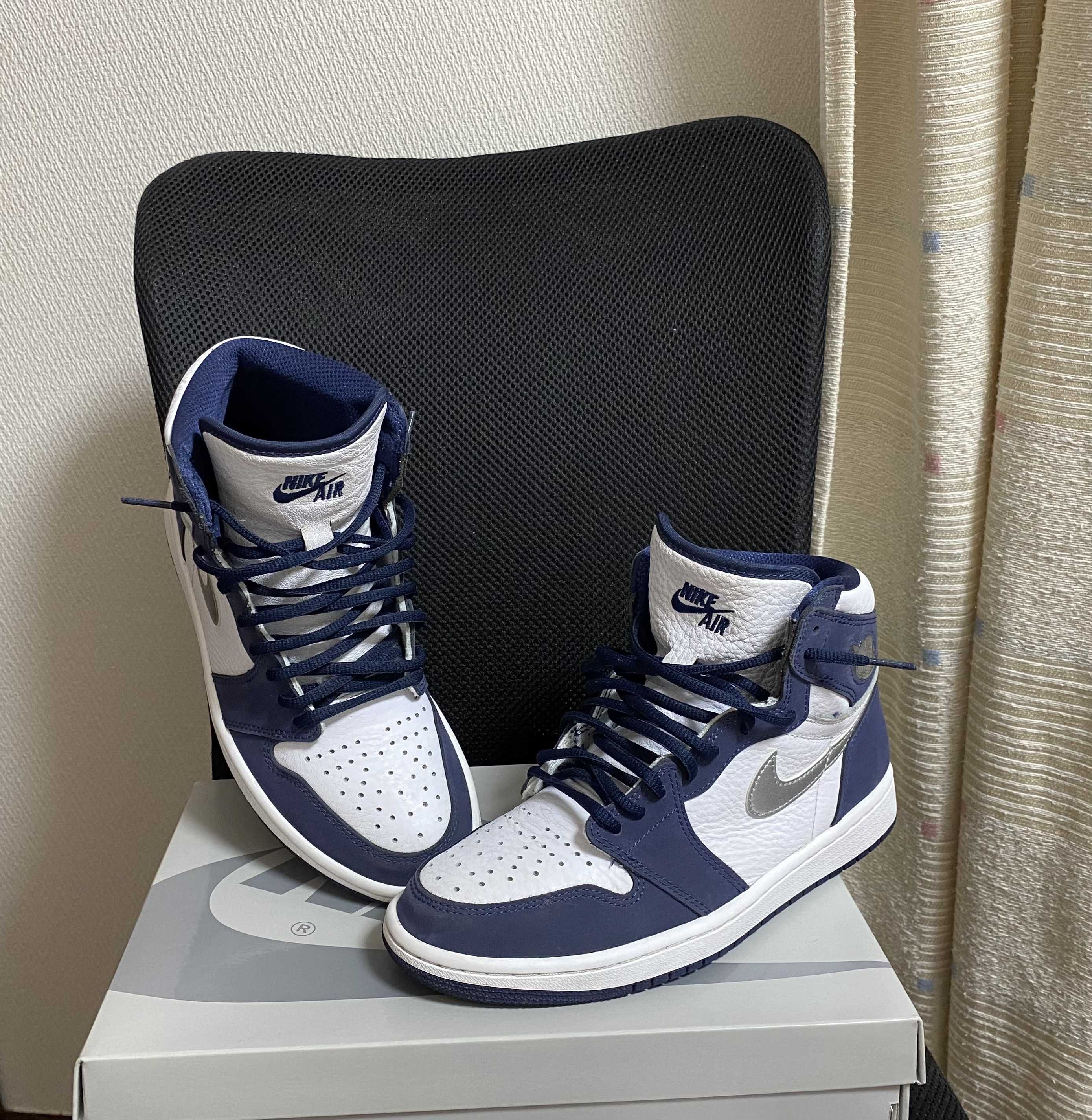 Nike Air Jordan 1 High OG CO.JP "White/Midnight Navy" (2020)(ブリーフケースなし)