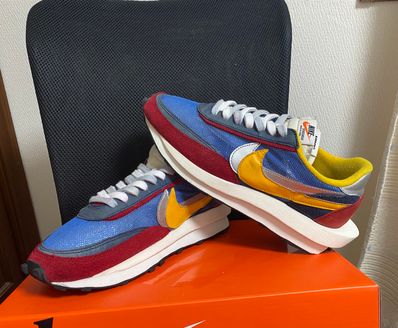 sacai × Nike LDV Waffle "Red/Blue"