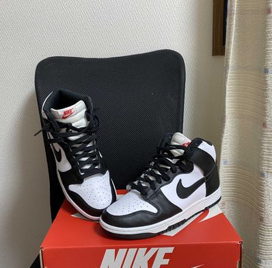 Nike Dunk High "Black and White"