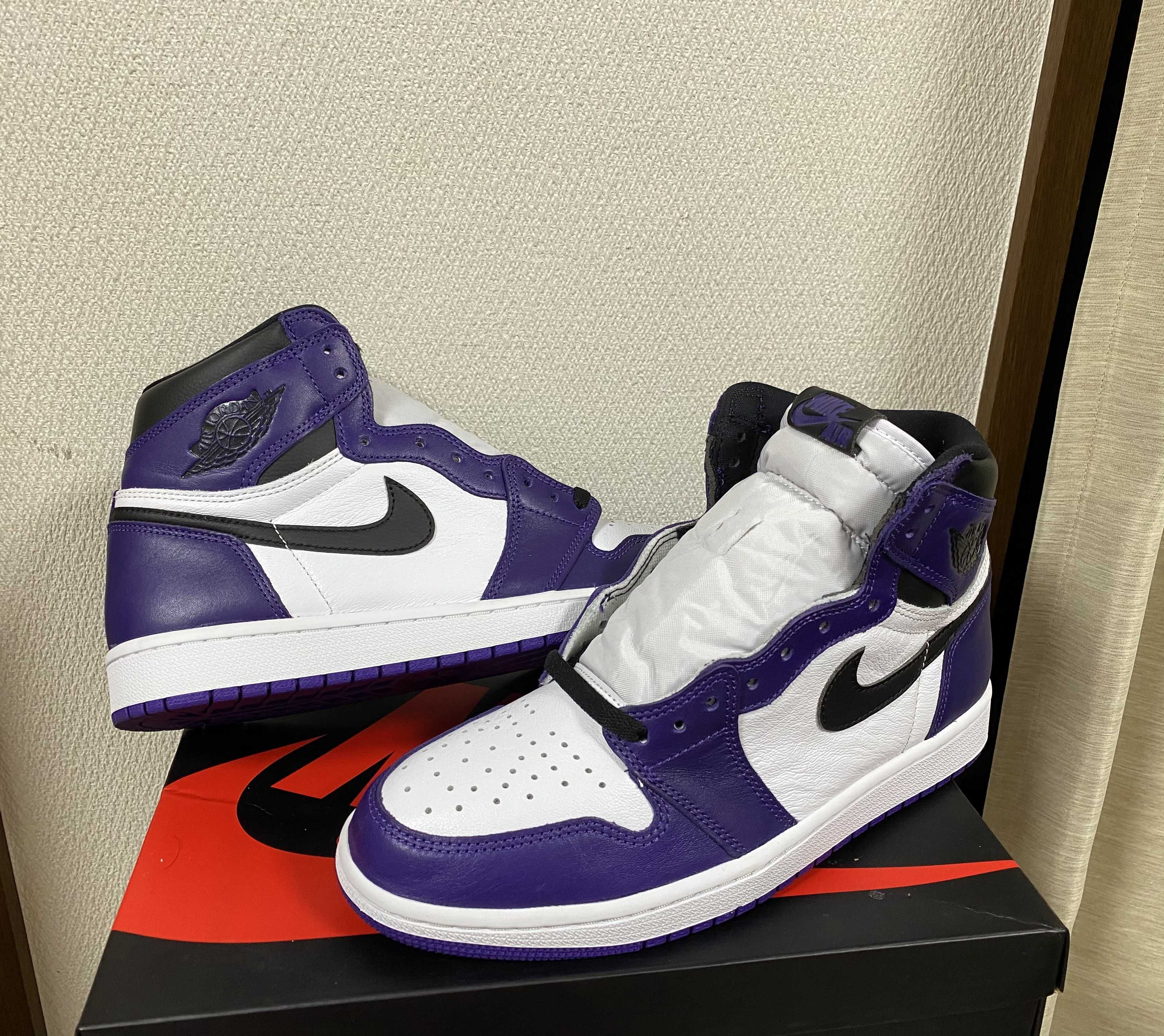 Nike Air Jordan 1 Retro High OG "Court Purple White/Black" (2020)   