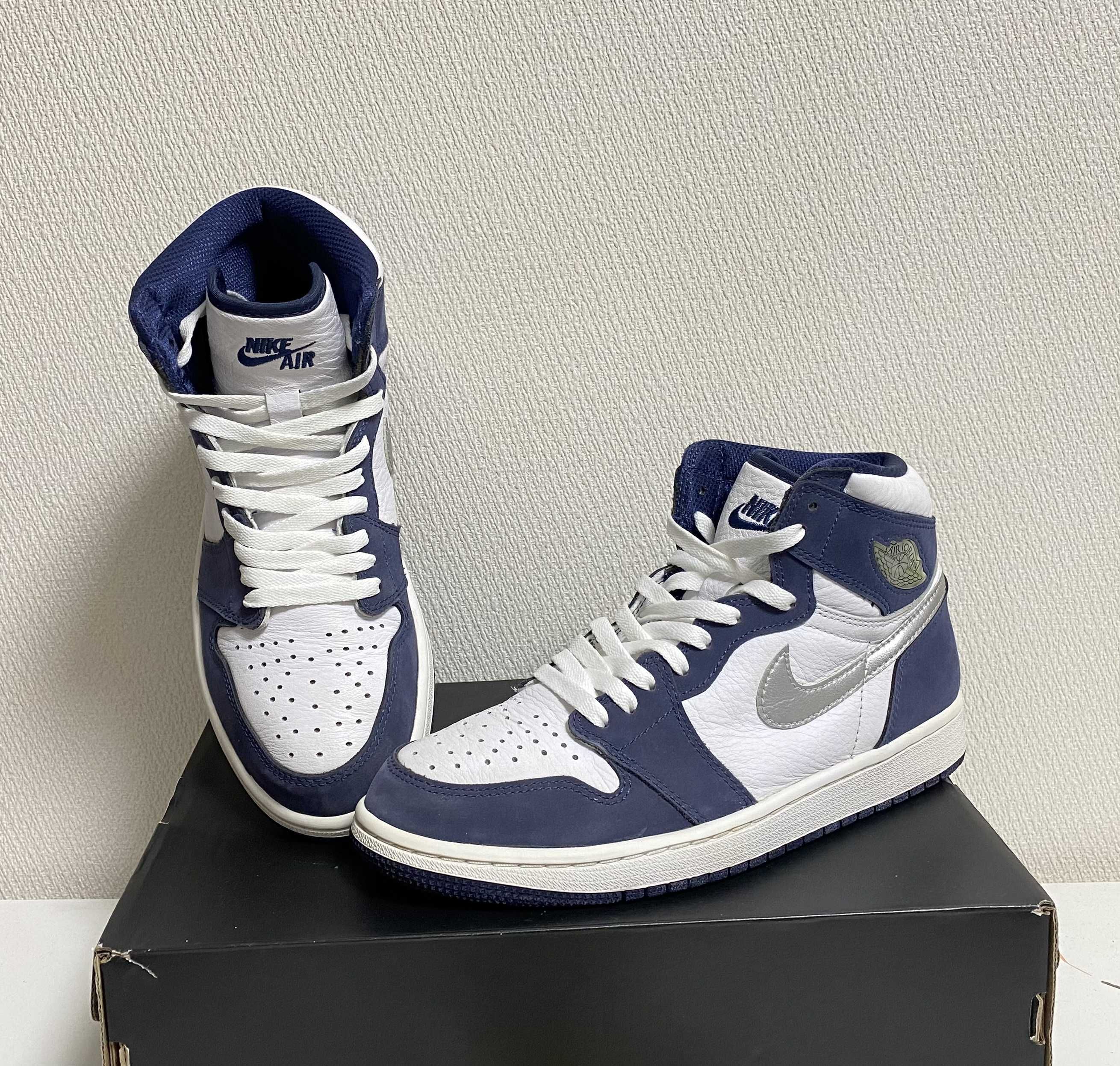 Nike Air Jordan 1 High OG CO.JP "White/Midnight Navy" (2020)(ブリーフケースなし)