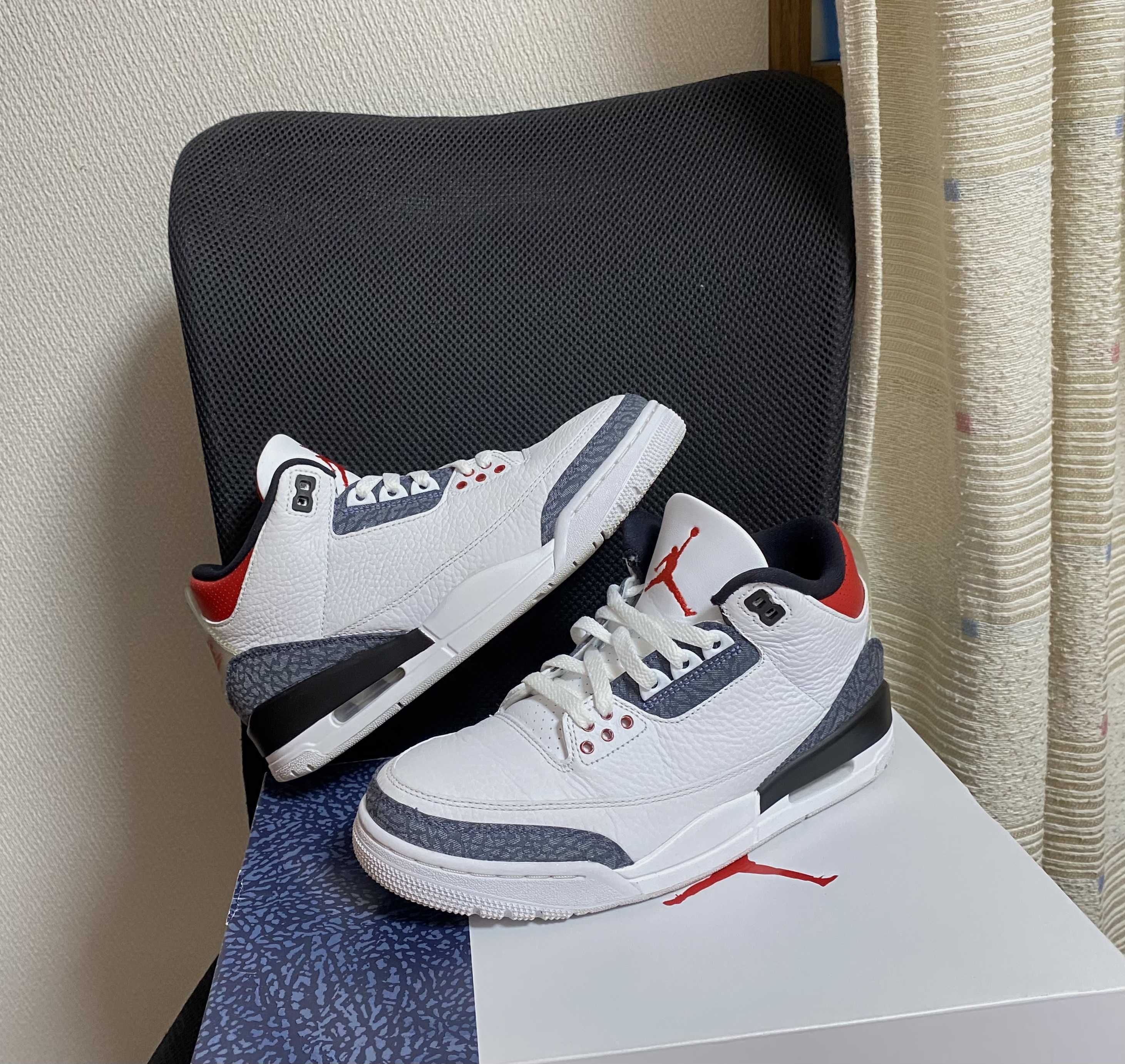 Nike Air Jordan 3 Retro SE-T CO JP "Fire Red Denim"