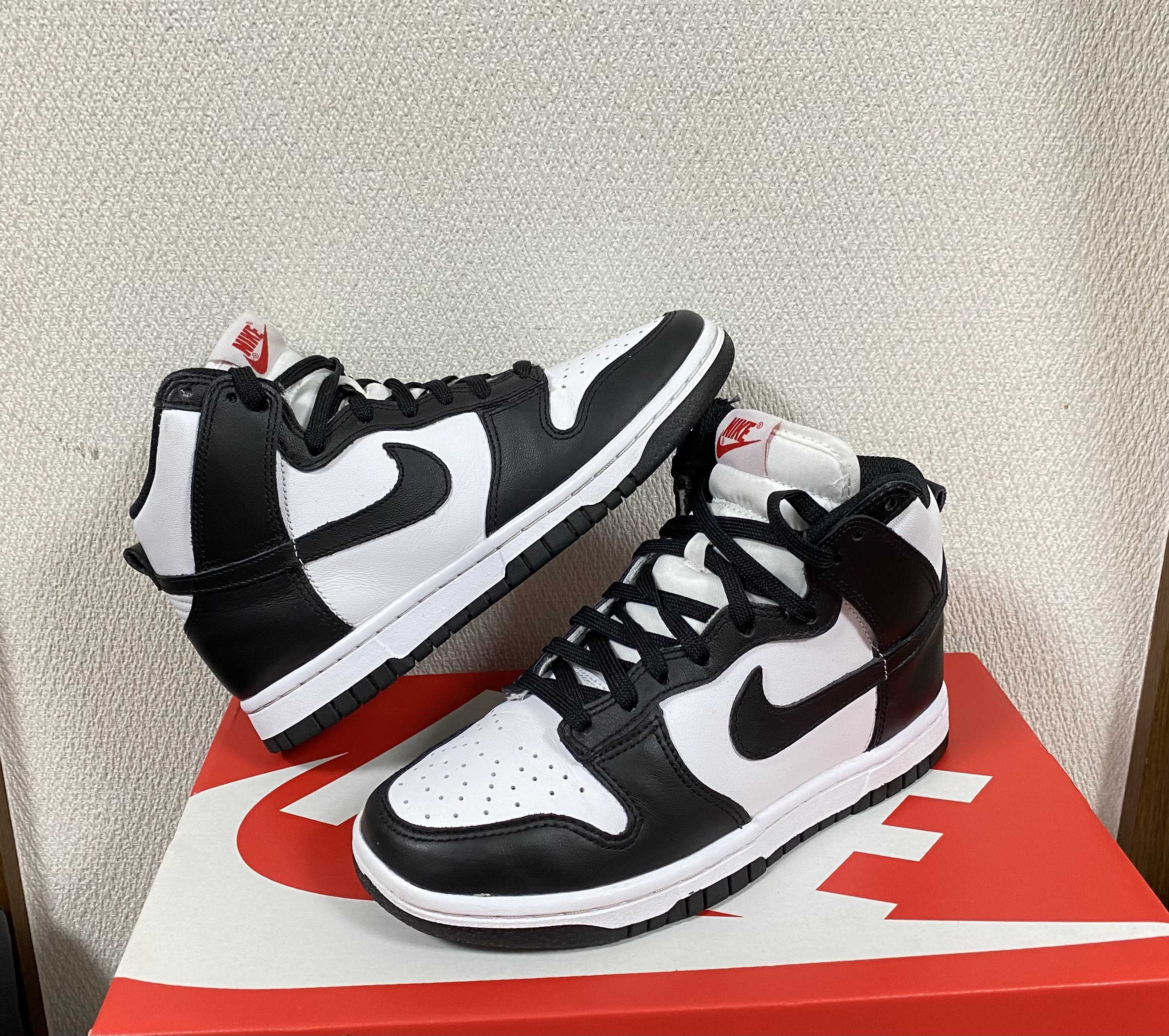 Nike Women's Dunk High "Black and White"