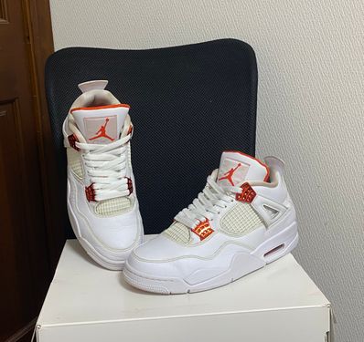 Nike Air Jordan 4 Retro "White/Team Orange"