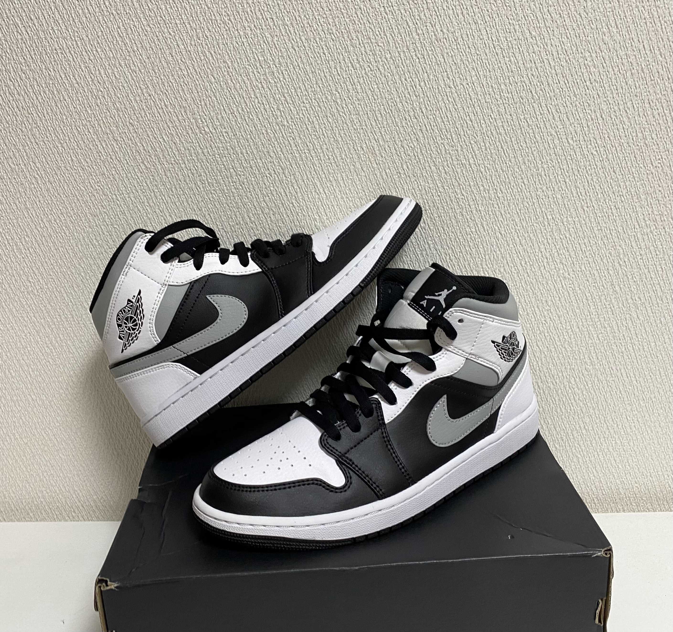 NIKE AIR JORDAN 1 MID "WHITE SHADOW"