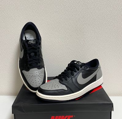 NIKE AIR JORDAN 1 RETRO LOW BLACK GREY (2015)