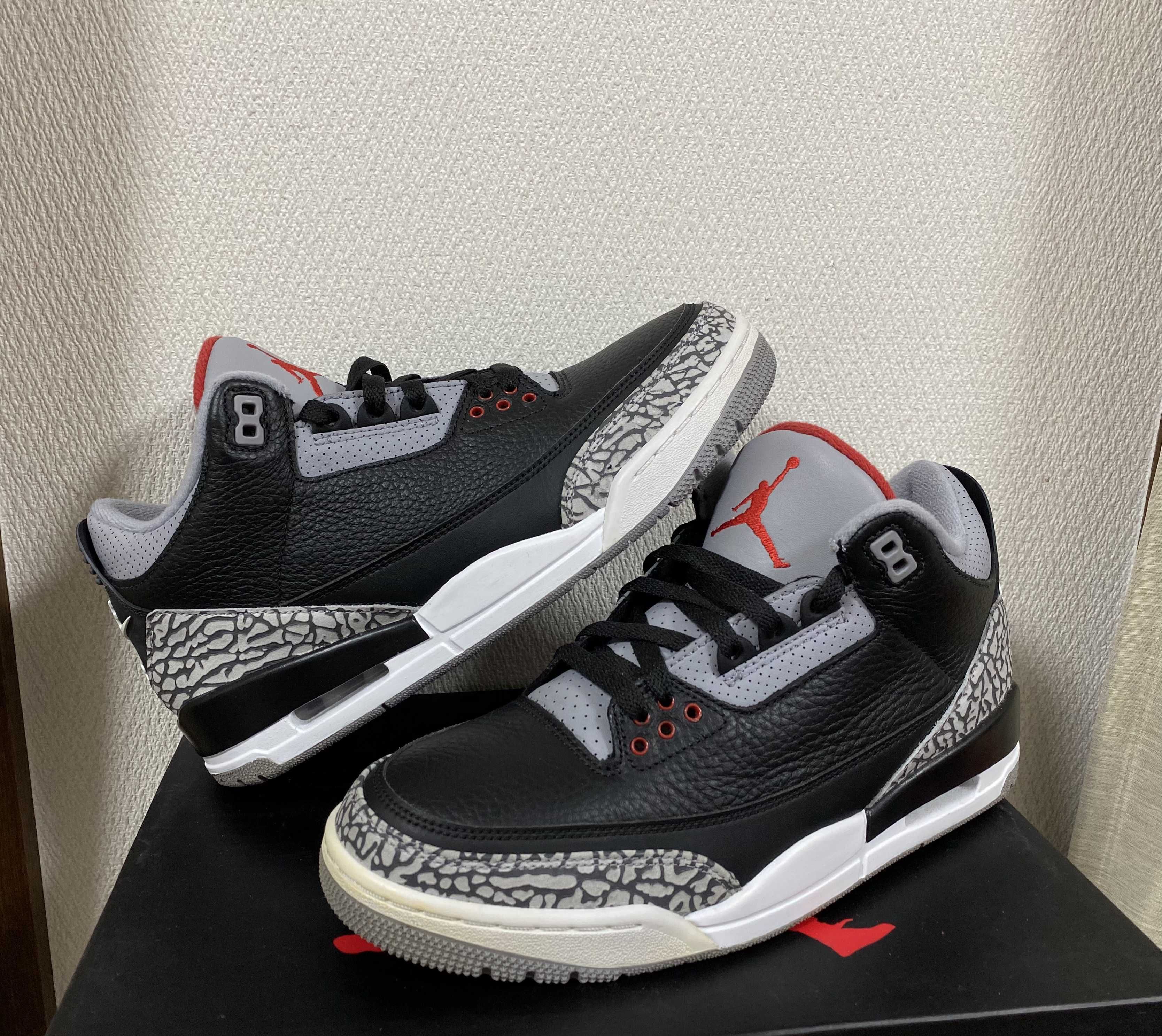 Nike Air Jordan 3 Retro OG "Black Cement" (2018)