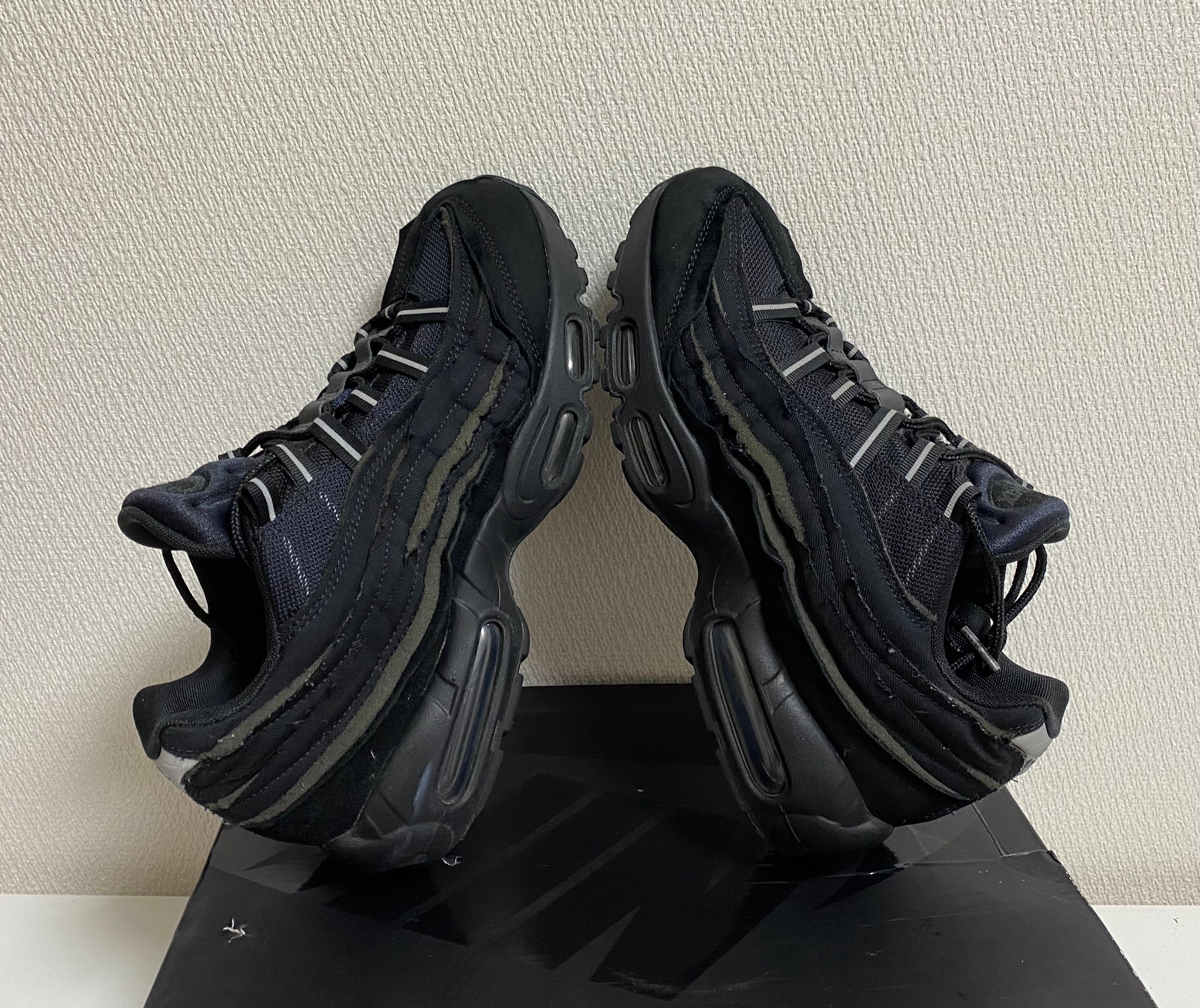 COMME des GARCONS × Nike Air Max 95 "Black"