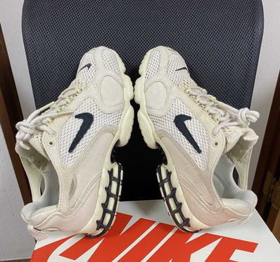 Stussy × Nike Air Zoom Spiridon CG 2 "Fossil/Black"