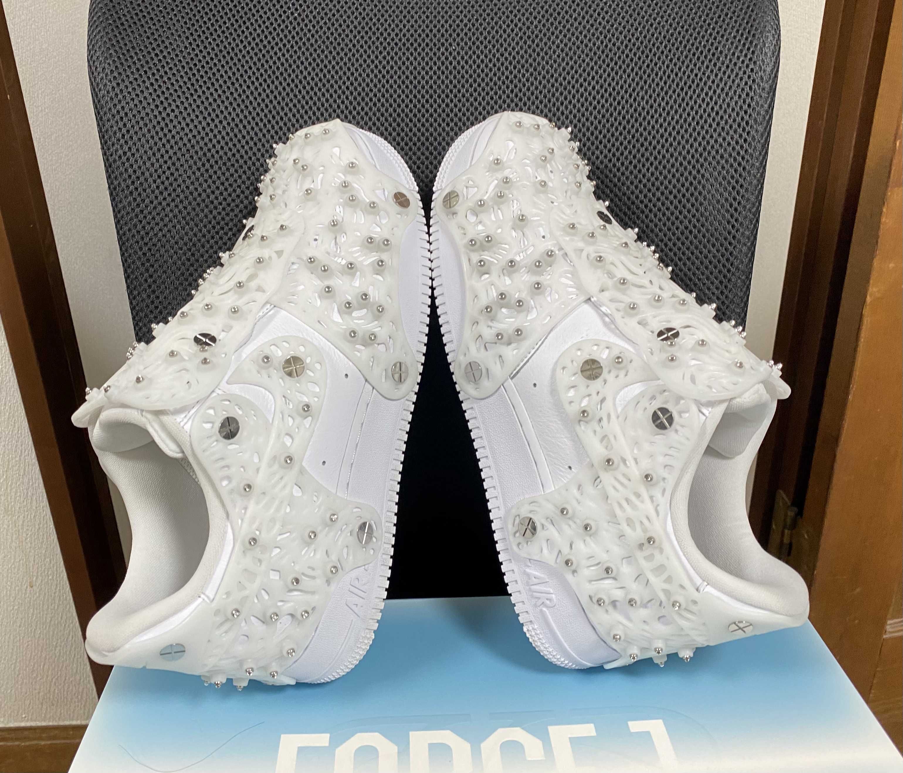 Swarovski® × Nike Women's Air Force 1 Low Retro Reflective Crystal "Triple White"