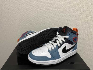 FACETASM × Nike Air Jordan 1 Mid "White/Navy"