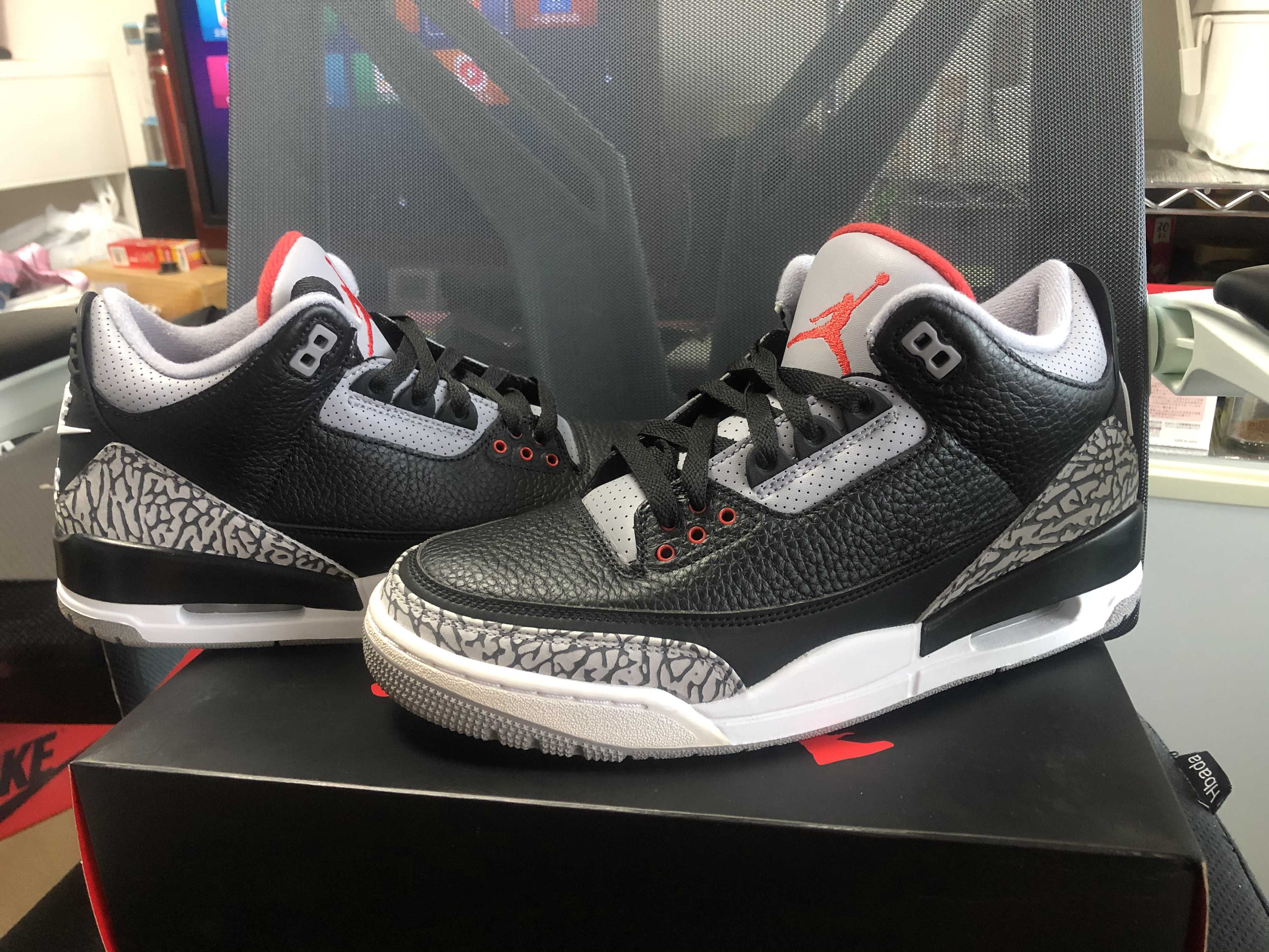 Nike Air Jordan 3 Retro OG "Black Cement" (2018)