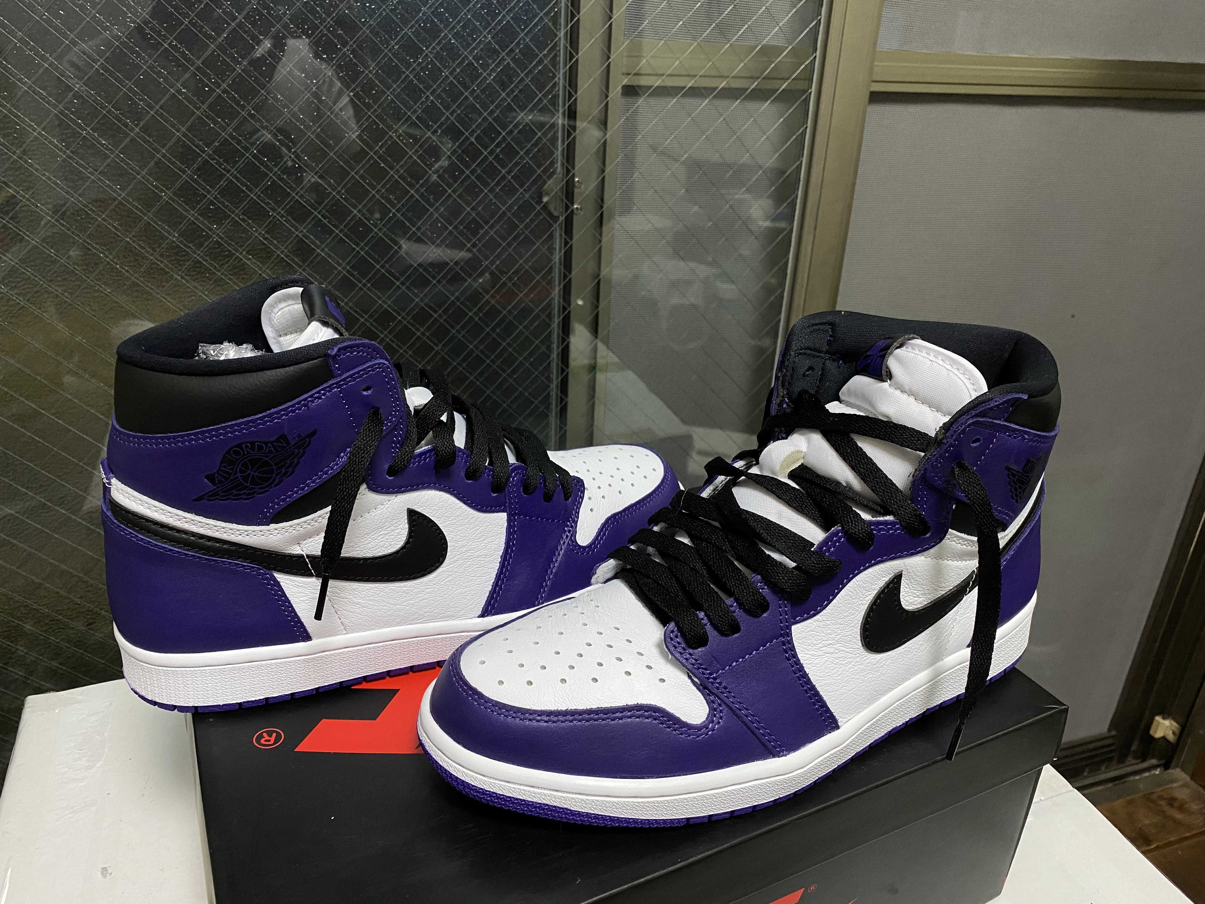 Nike Air Jordan 1 Retro High OG "Court Purple White/Black" (2020)   