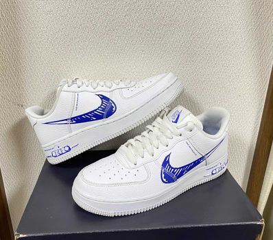 Nike Air Force 1 Low LV8 Utility "White/Blue"