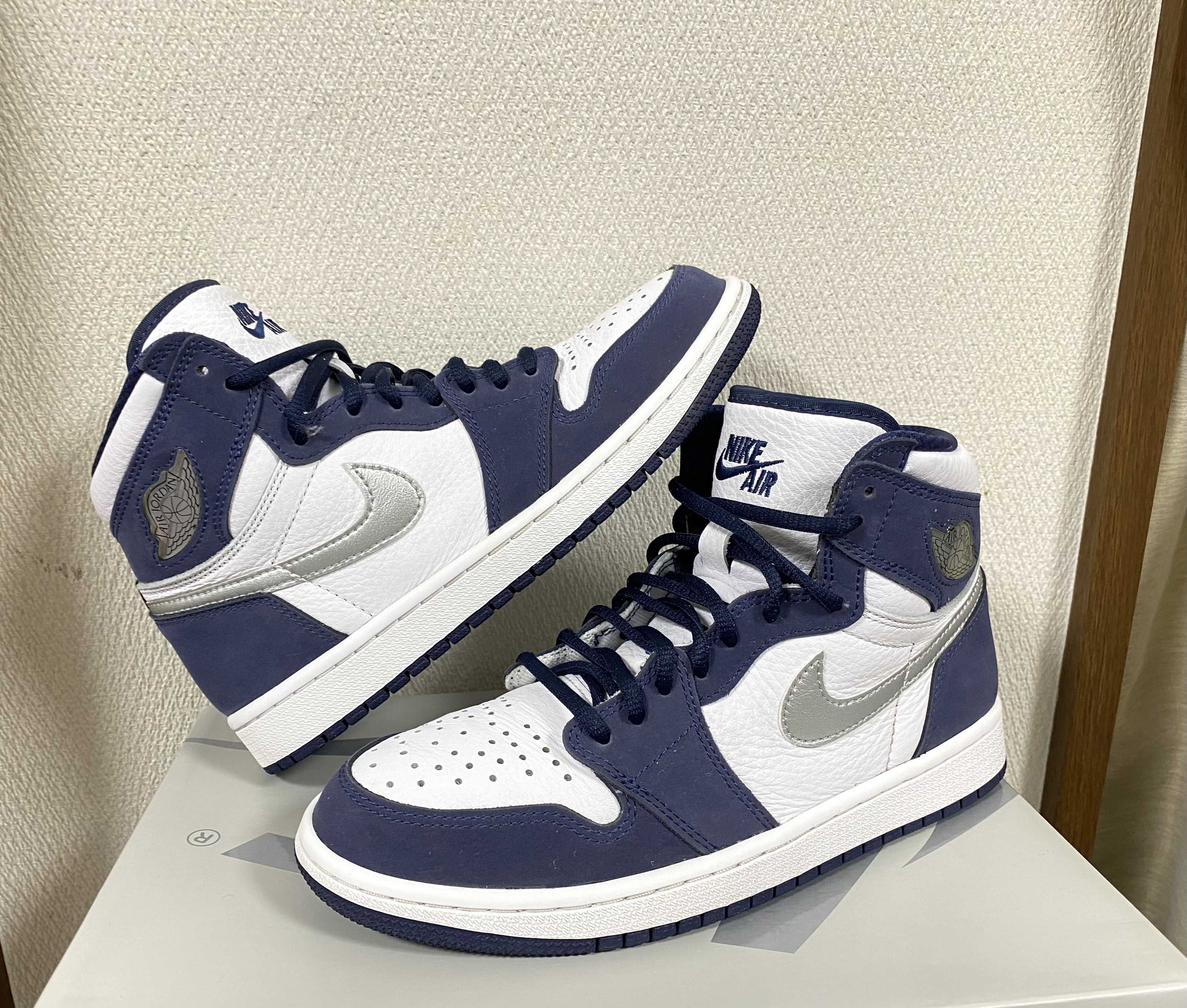 Nike Air Jordan 1 High OG CO.JP "White/Midnight Navy" (2020)(ブリーフケースなし)