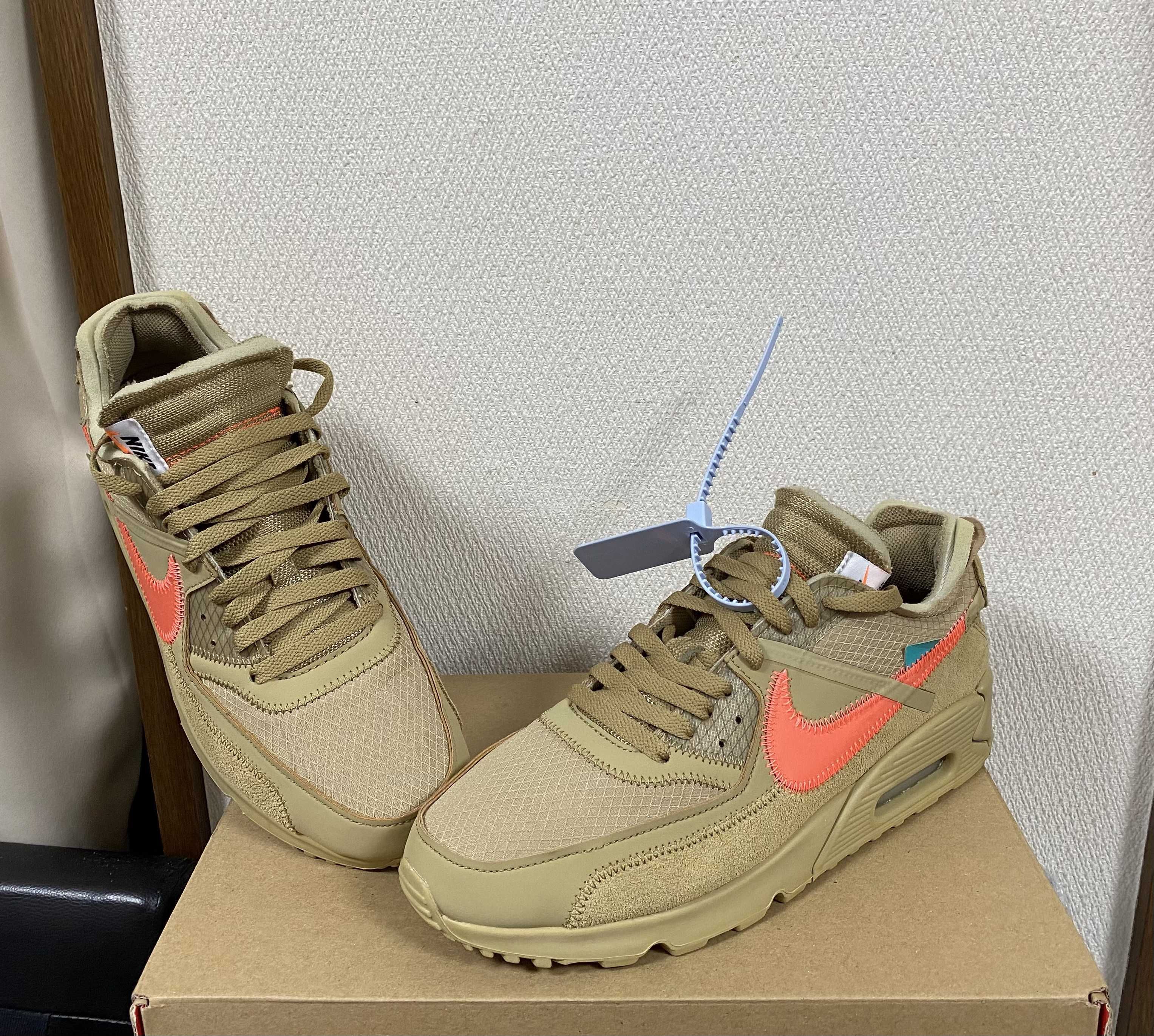 Off-White × Nike Air Max 90 "Desert Ore"
