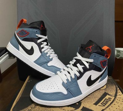 FACETASM × Nike Air Jordan 1 Mid "White/Navy"