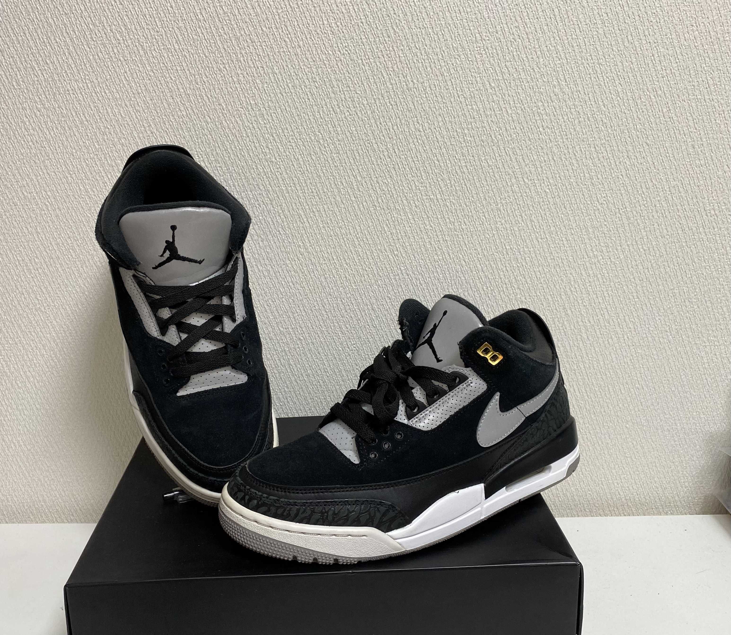 Nike Air Jordan 3 Retro Tinker "Black/Cement Grey"