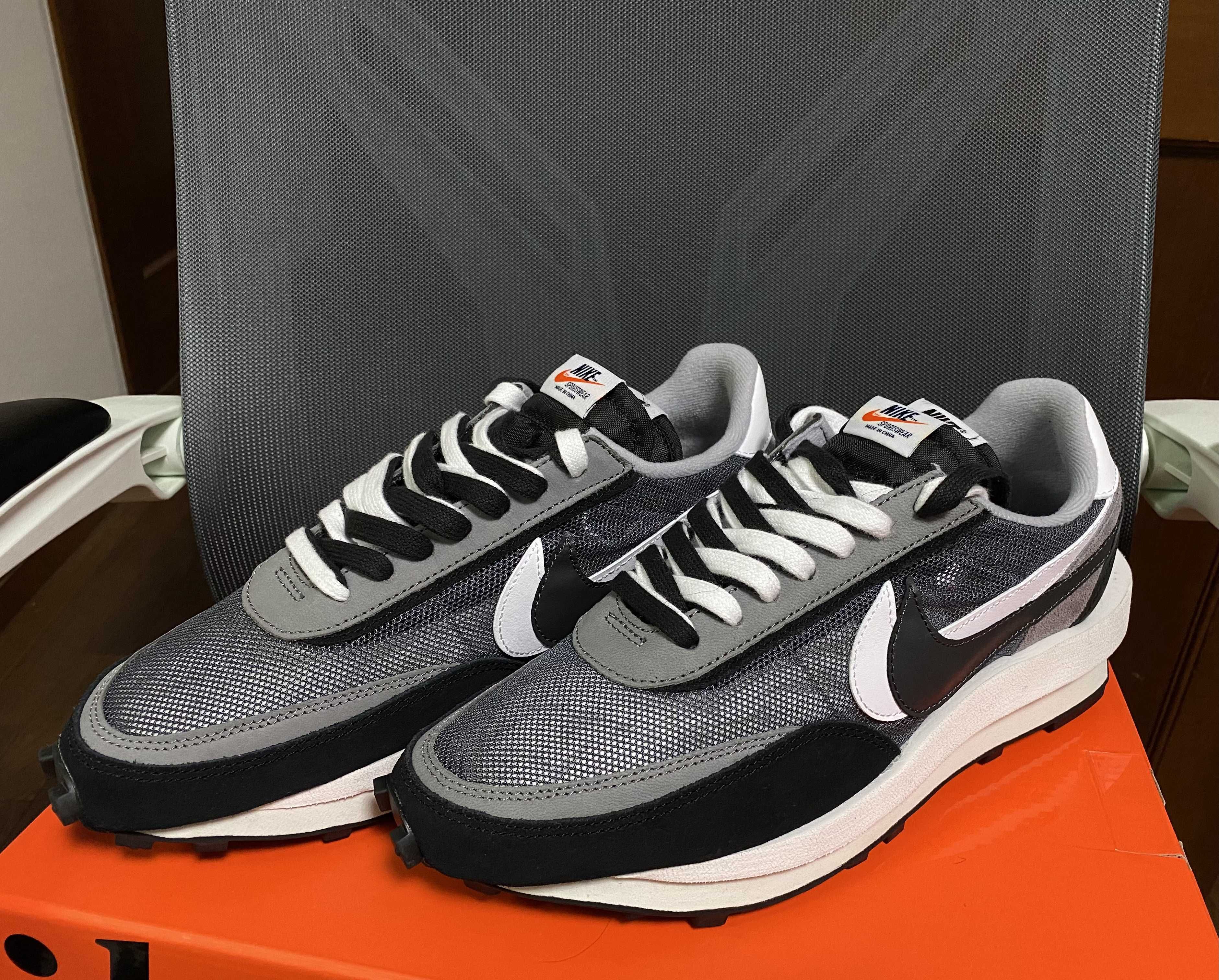 sacai × Nike LD Waffle "Black"