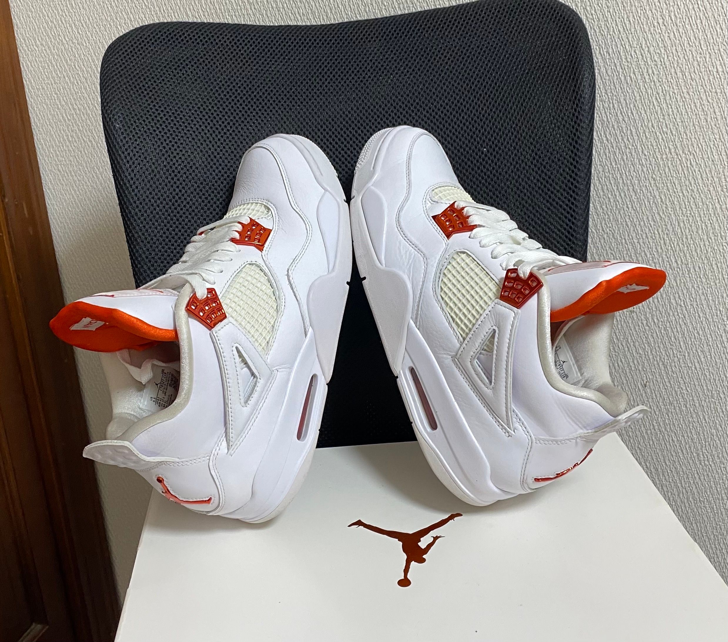 Nike Air Jordan 4 Retro "White/Team Orange"