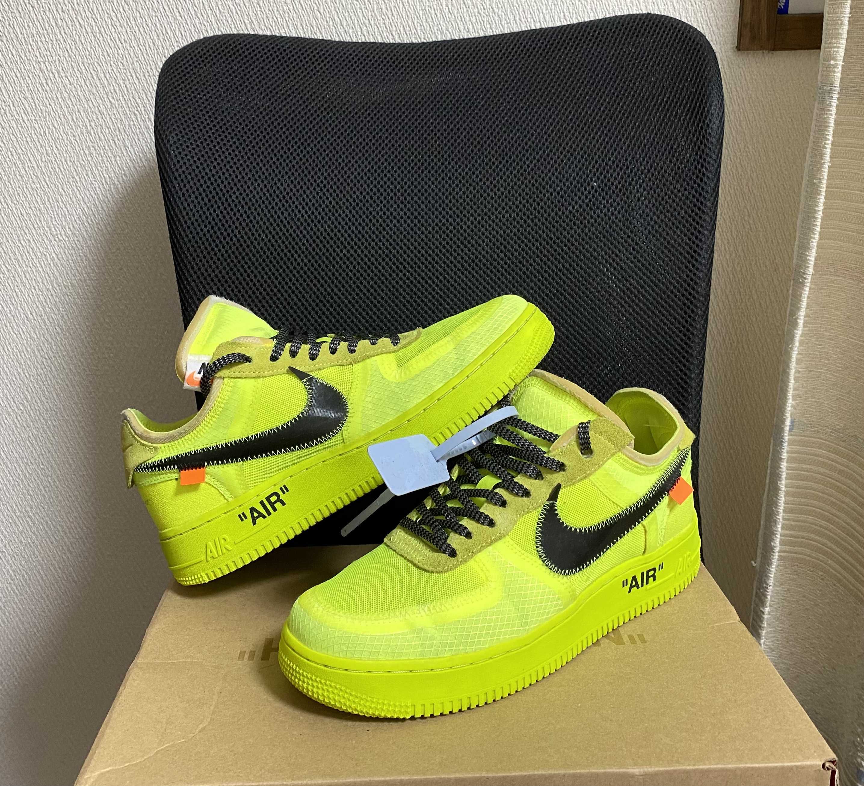 Off-White × Nike Air Force 1 Low "Volt"