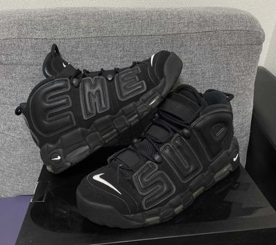 Supreme × Nike Air More Uptempo "Black"