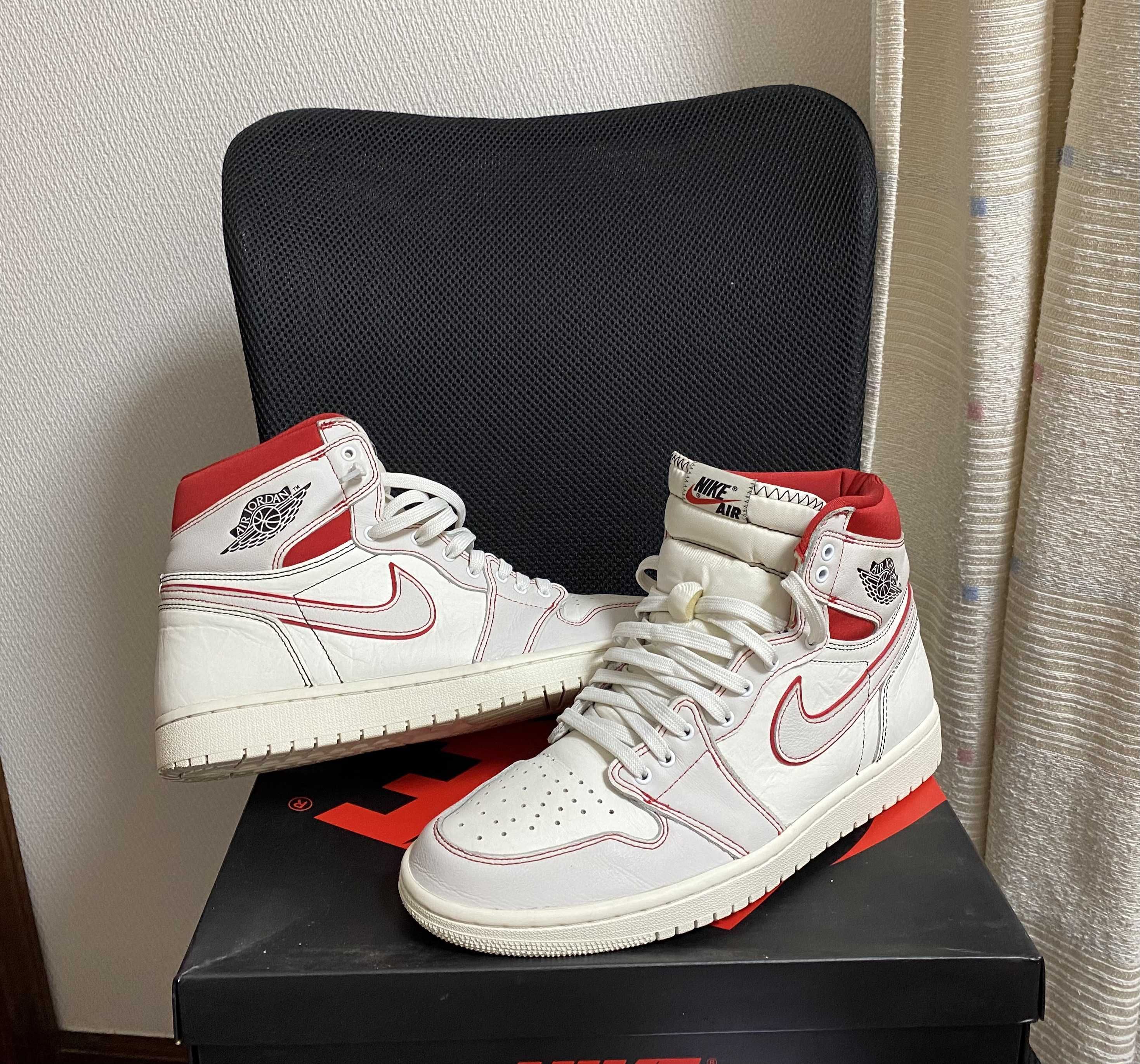 Nike Air Jordan 1 Retro High OG "Sail/University Red"     