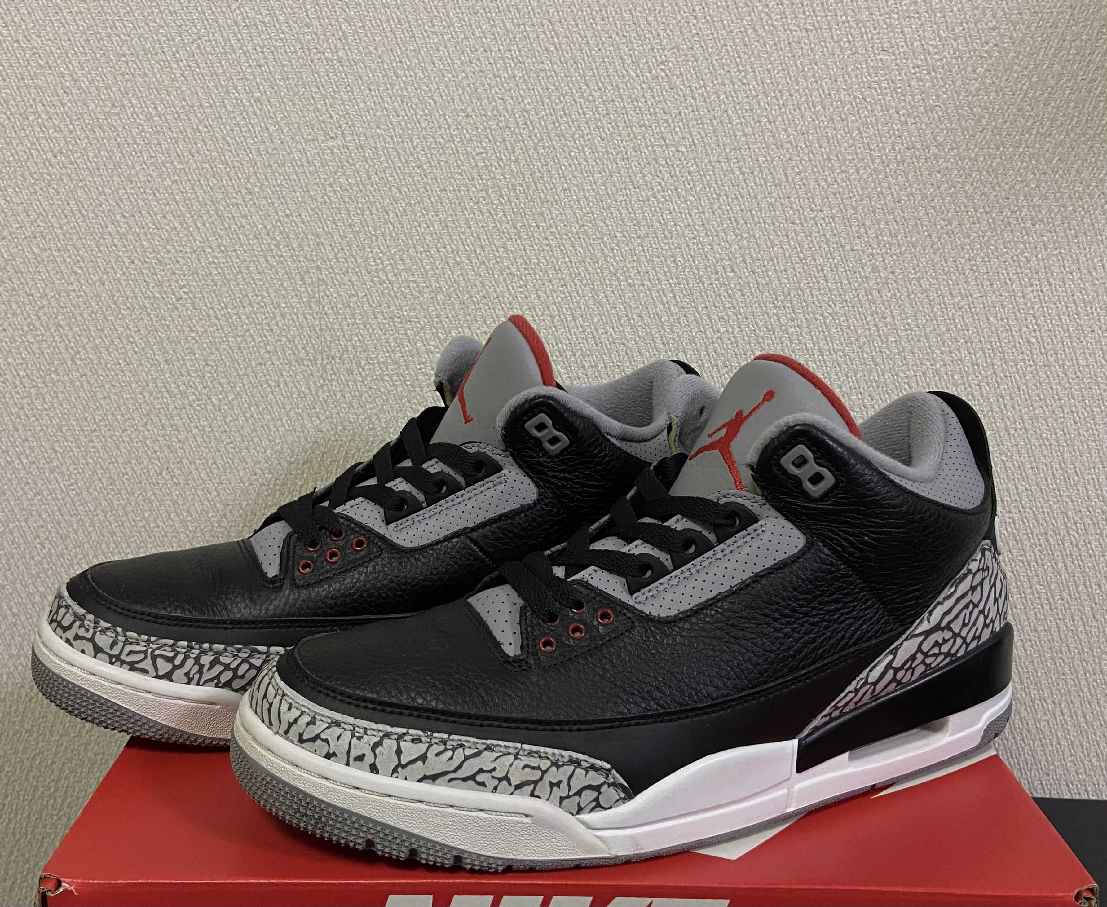 Nike Air Jordan 3 Retro OG "Black Cement" (2018)