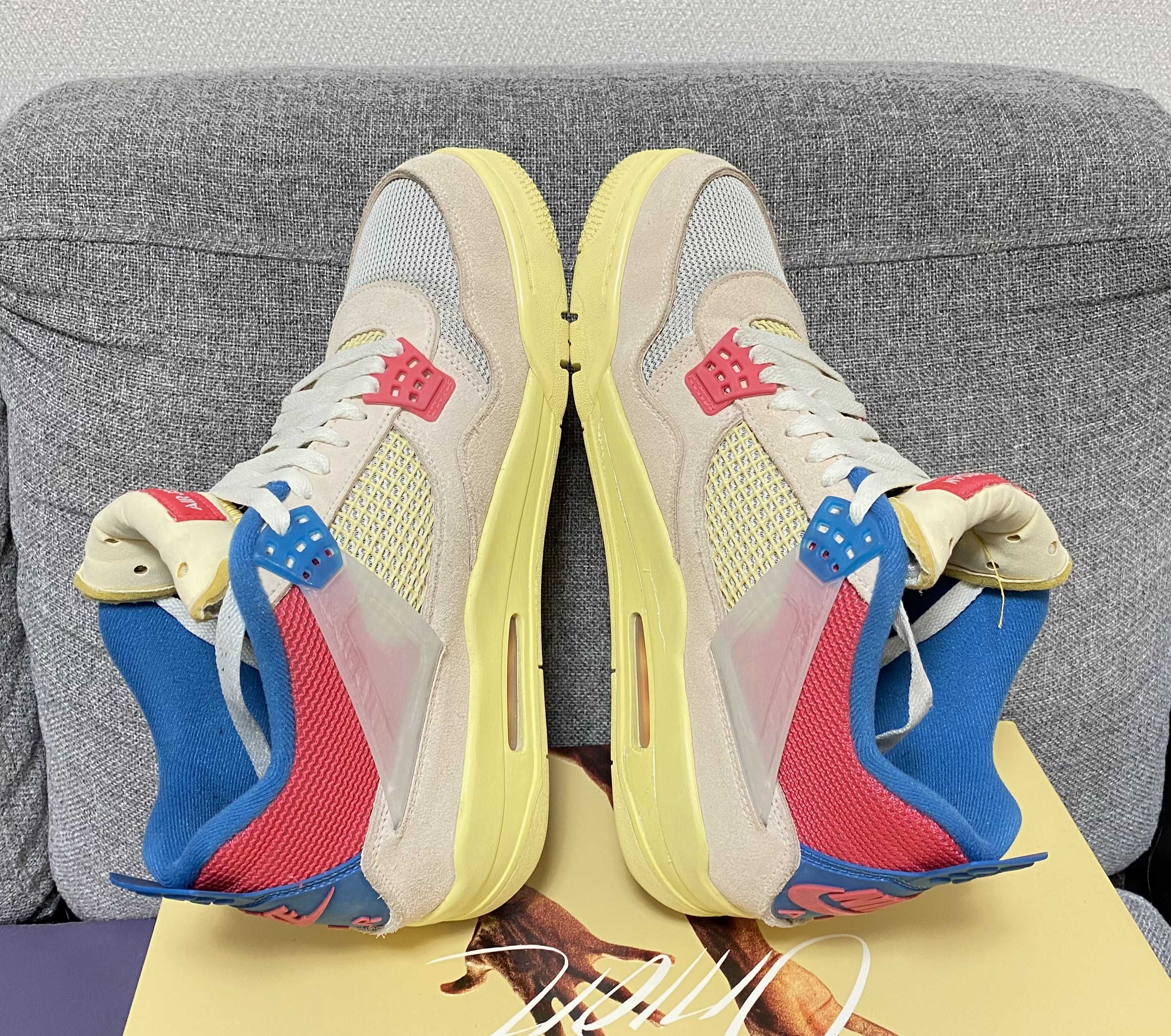 UNION × Nike Air Jordan 4 SP "Guava Ice/Light Fusion Red"