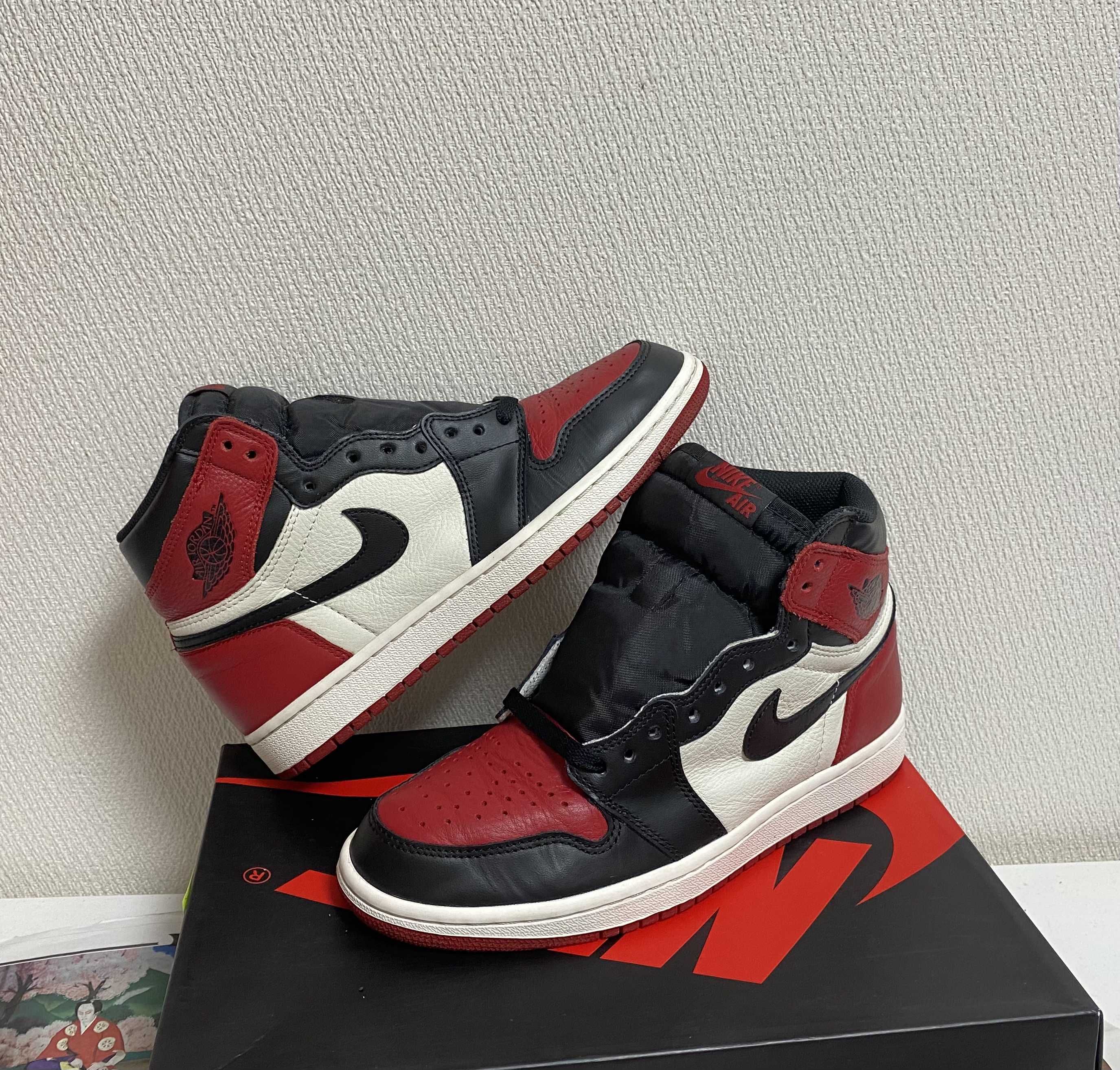 Nike Air Jordan 1 Retro High OG "Bred Toe"
