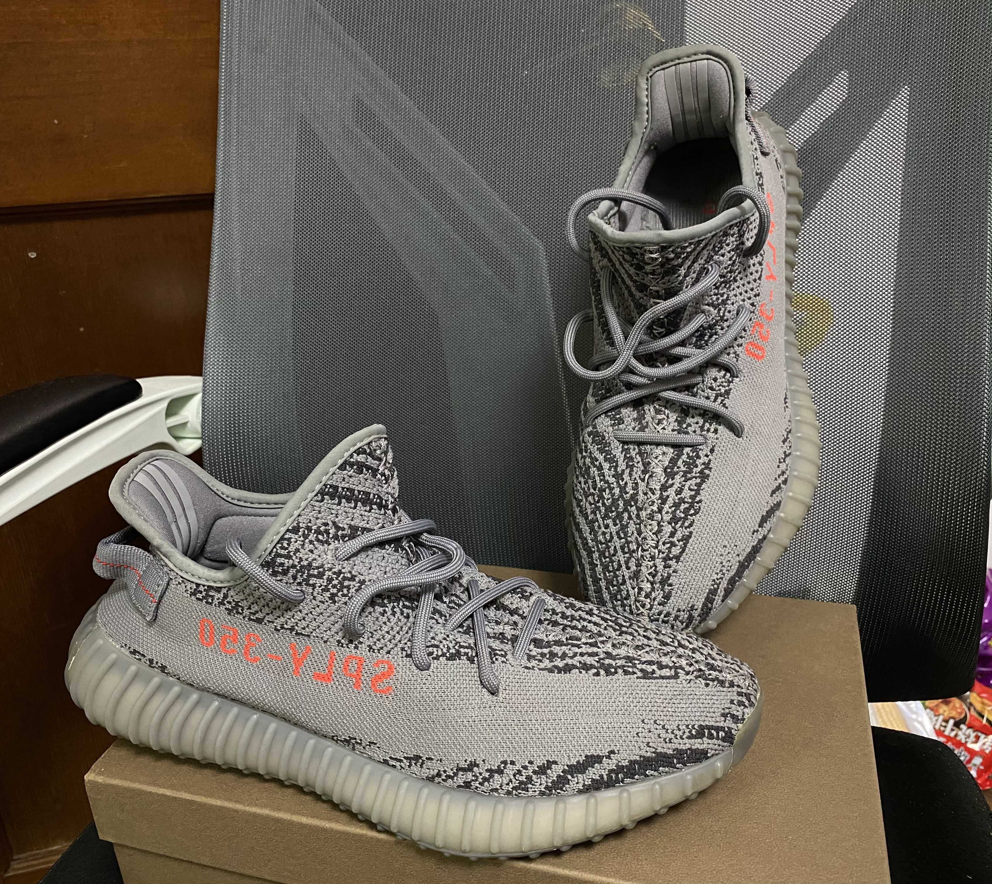 adidas Yeezy Boost 350 V2 "Grey/Bold Orange/DGH Solid Grey"