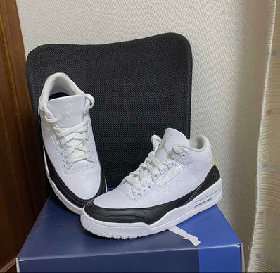 Fragment × Nike Air Jordan 3 "White/Black"