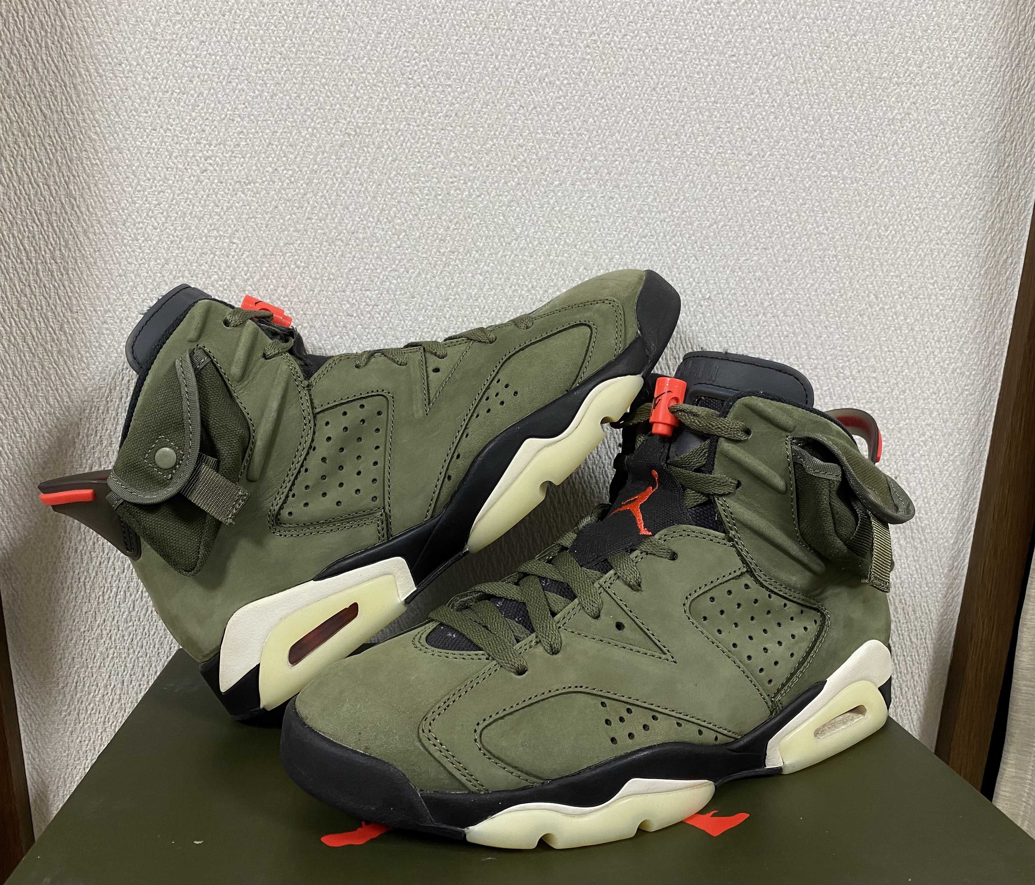 Travis Scott × Nike Air Jordan 6 Retro "Medium Olive"