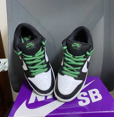 Nike SB Dunk Low Pro "Black and Classic Green"