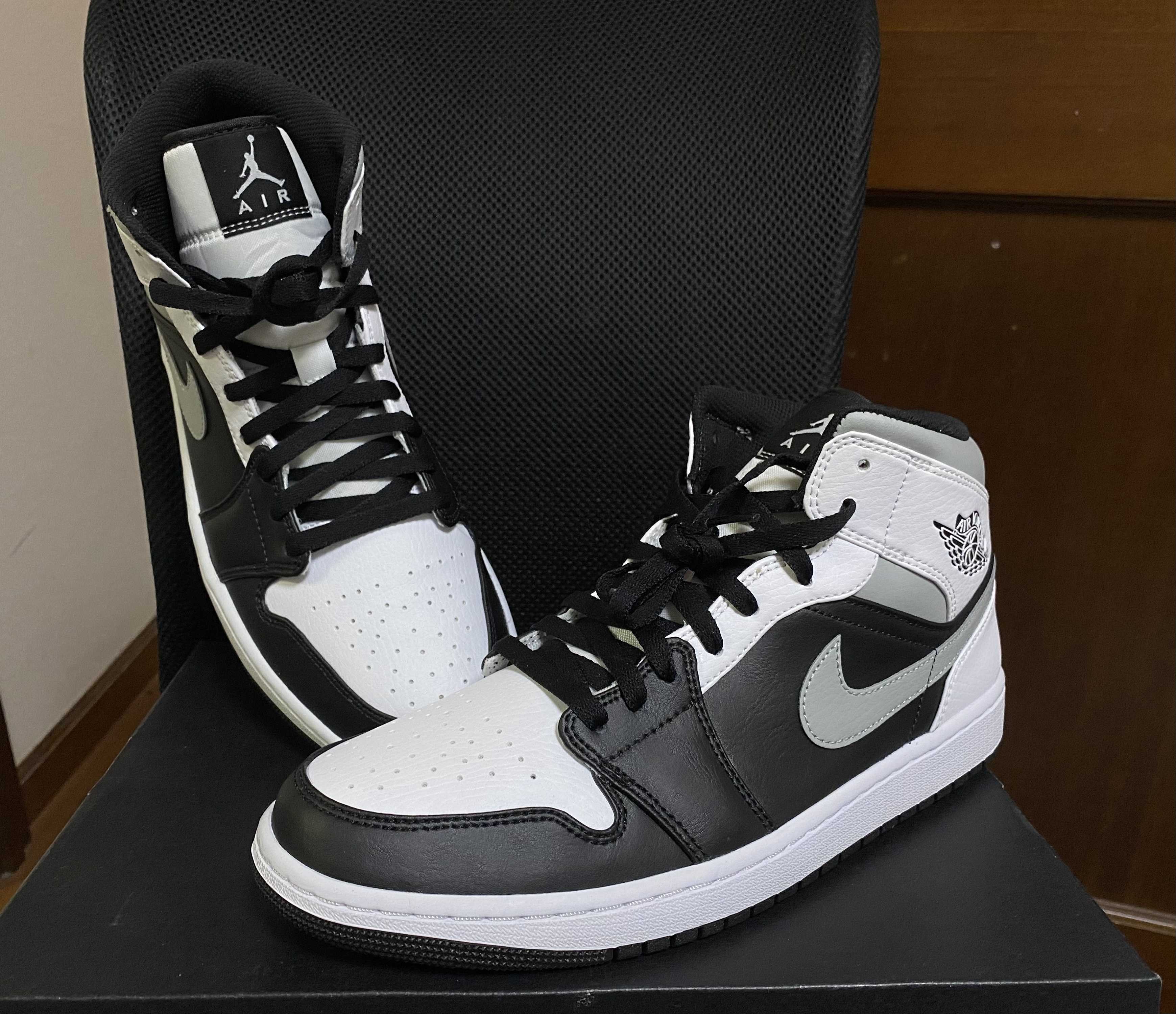 NIKE AIR JORDAN 1 MID "WHITE SHADOW"