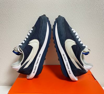Fragment × sacai × Nike LD Waffle "Blackended Blue"