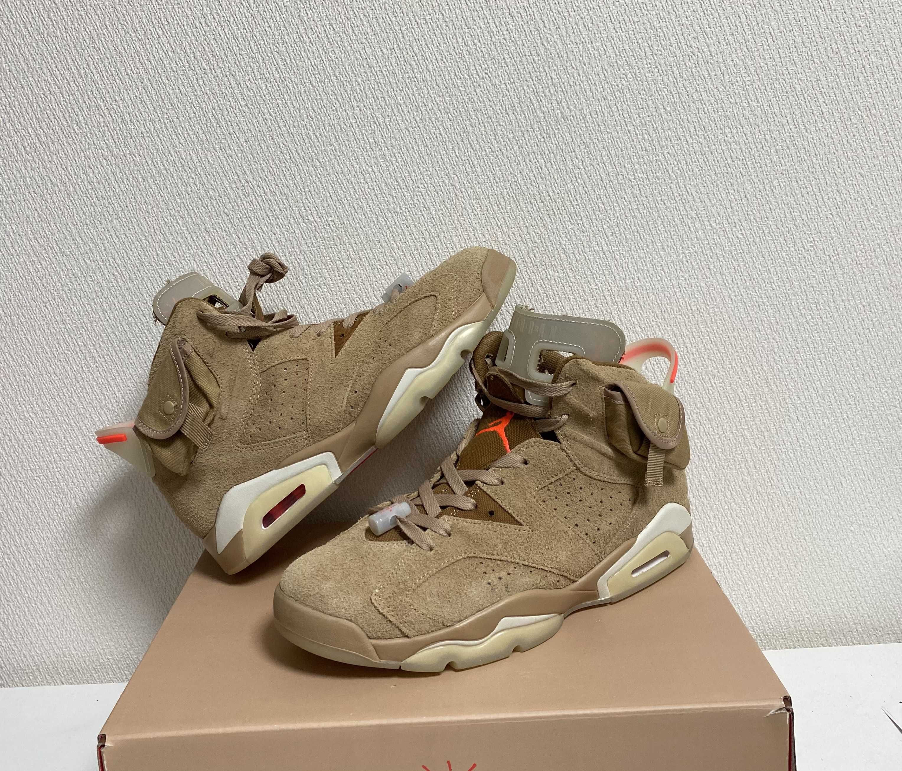 Travis Scott × Nike Air Jordan 6 "British Khaki"