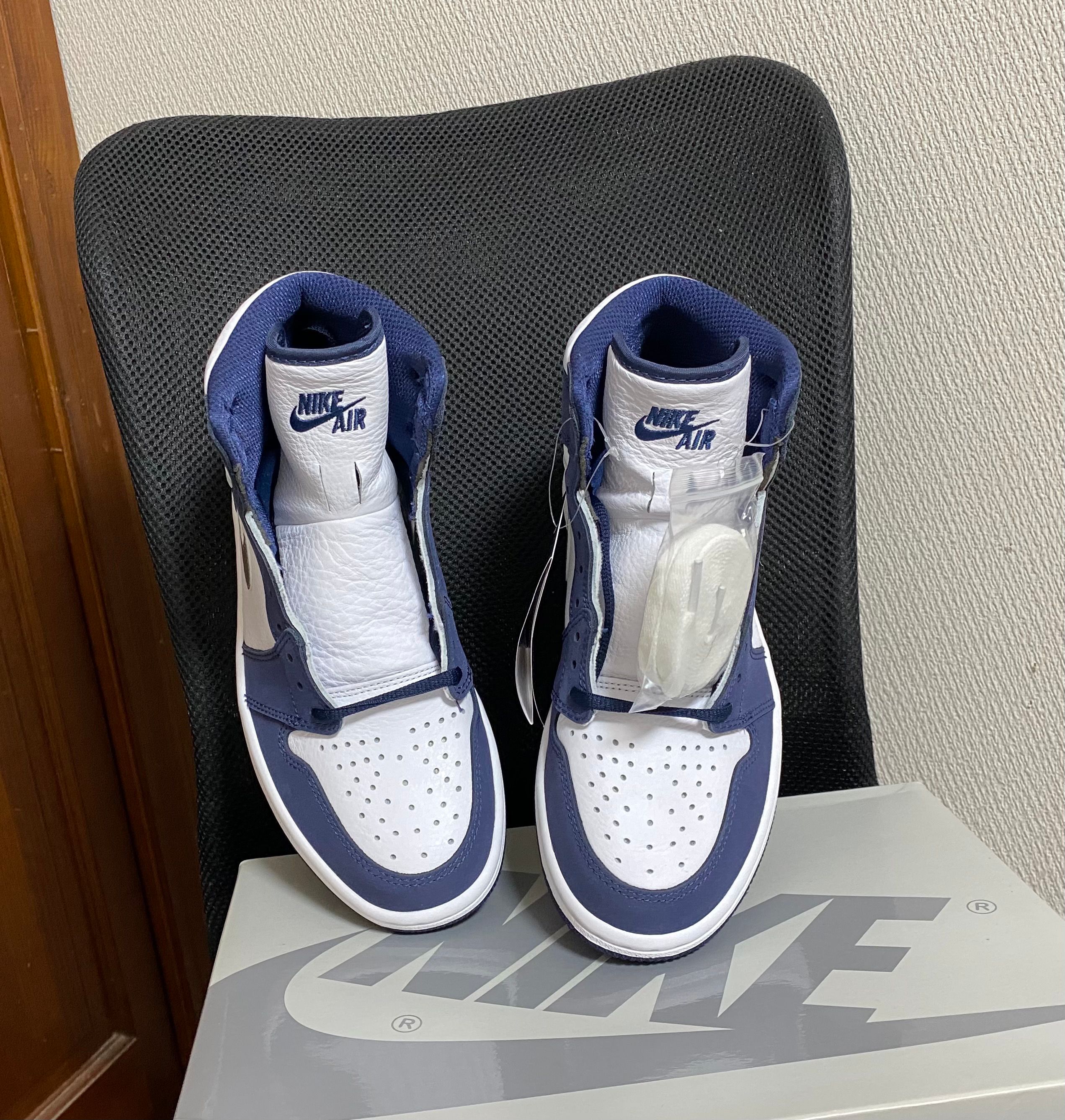 Nike Air Jordan 1 High OG CO.JP "White/Midnight Navy" (2020)(ブリーフケースなし)