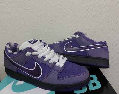 Concepts × Nike SB Dunk Low "Purple Lobster"