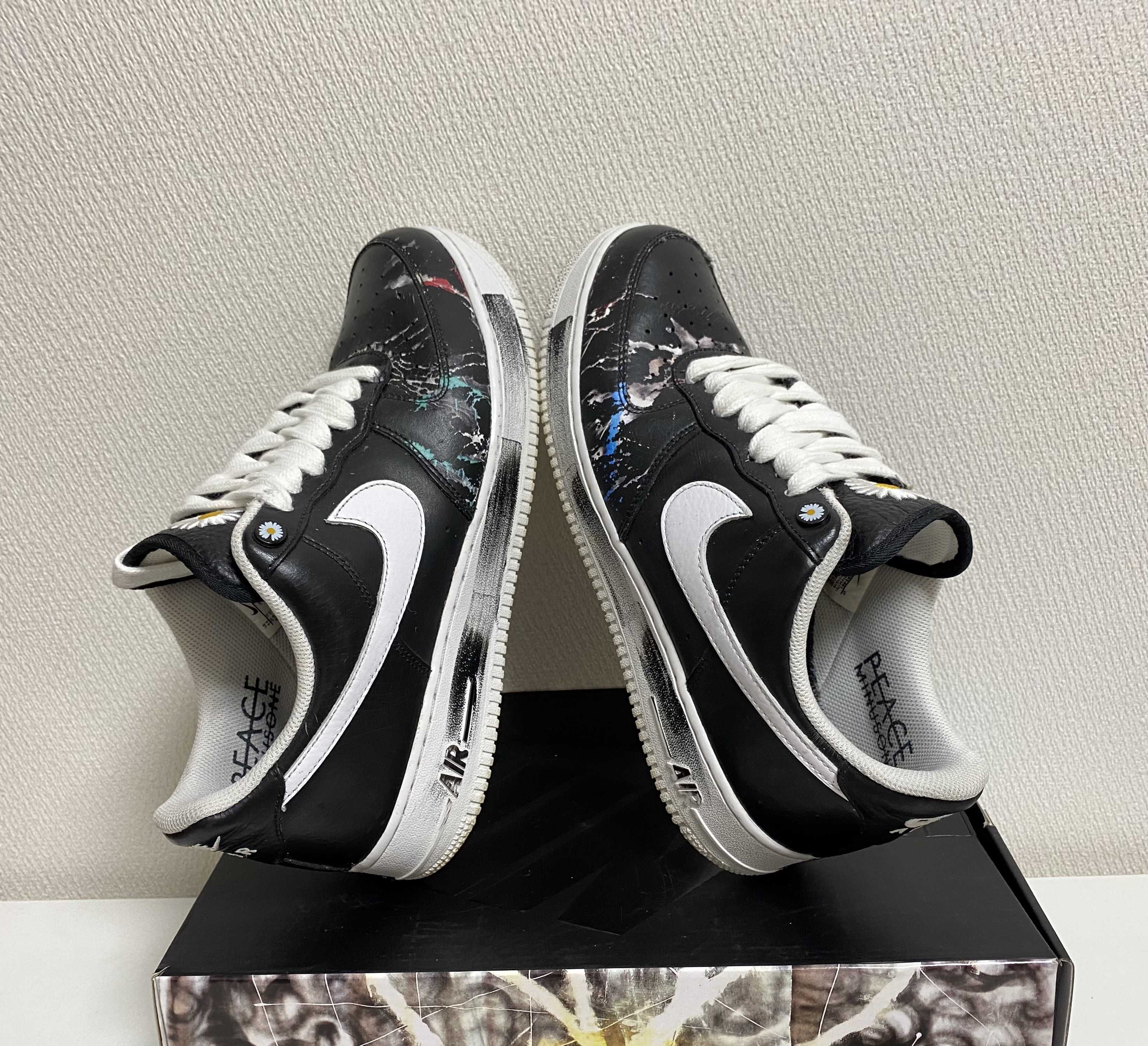 PEACEMINUSONE × Nike Air Force 1 Low Para Noise "Black" / G-DRAGON