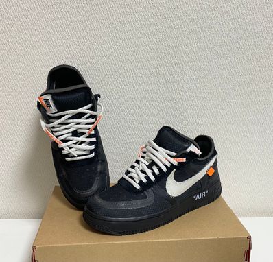 Off-White × Nike Air Force 1 Low "Black"
