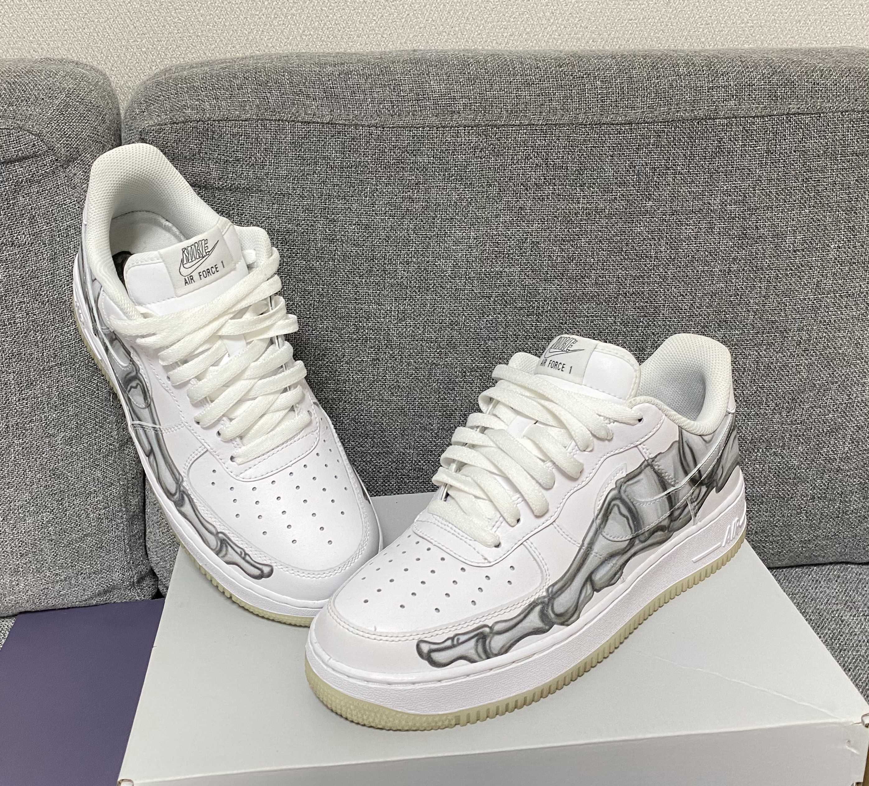 Nike Air Force 1 Low "White Skeleton"