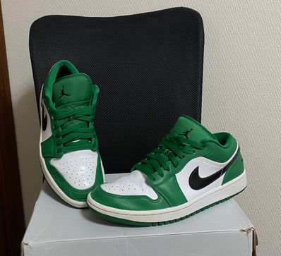 NIKE AIR JORDAN 1 LOW "PINE GREEN/WHITE"