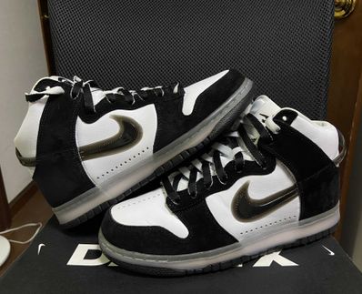 SLAM JAM x NIKE DUNK HIGH "WHITE/CLEAR BLACK"