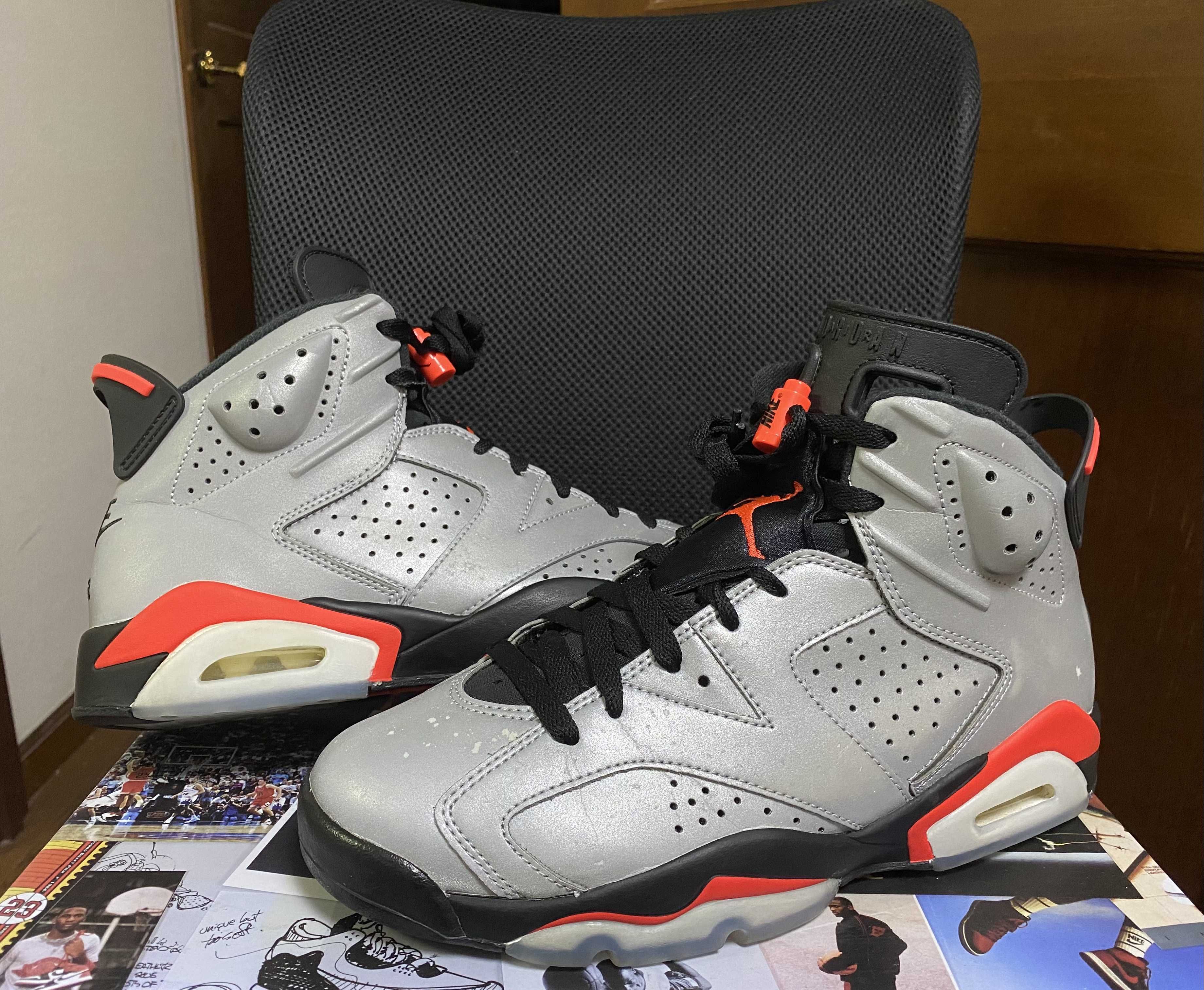 Nike Air Jordan 6 Reflective "Infrared"  