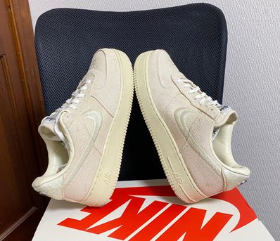 Stussy × Nike Air Force 1 Low "Fossil Stone"